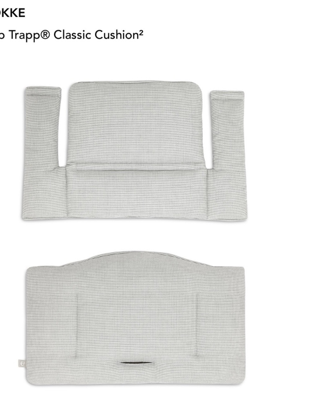 Stokke Tripp Trapp® Classic Cushion² - Nordic Grey